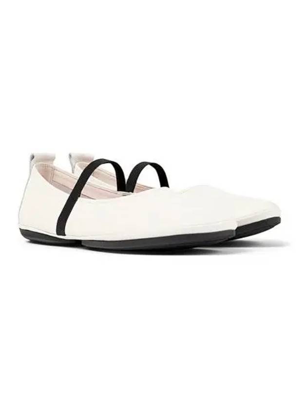 Right Nina Mary Janes Ballerina Flats White - CAMPER - BALAAN 2