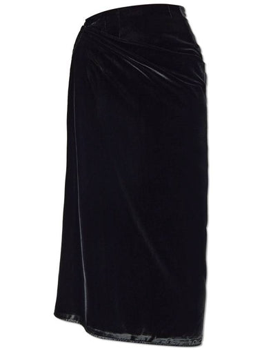 Etro Velvet Skirt, Women's, Black - ETRO - BALAAN 1