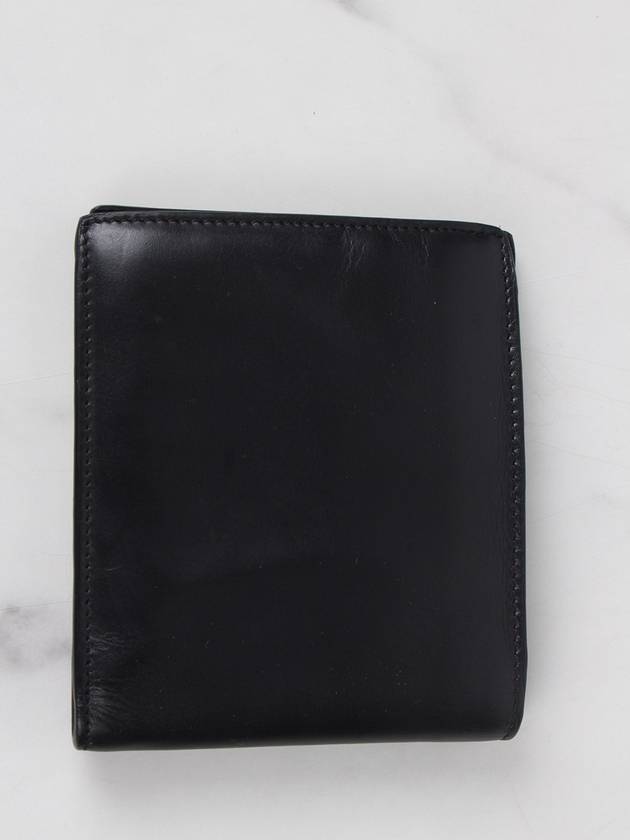 YSL silver monogram bi fold wallet OS - SAINT LAURENT - BALAAN 3