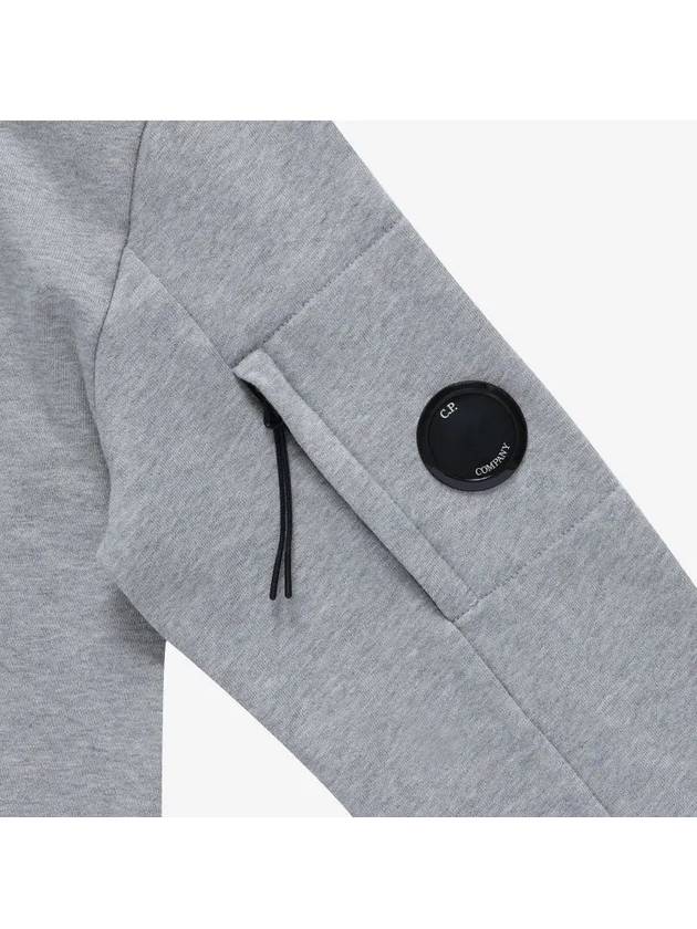 Diagonal Raised Fleece Sweatshirt Grey - CP COMPANY - BALAAN 4