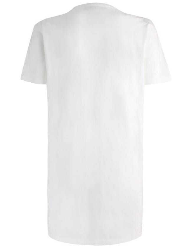 Women's Icon Spray Short Sleeve T-Shirt White - DSQUARED2 - BALAAN 3