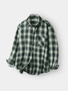 Cloud Multi Check Shirt Green - INDUST - BALAAN 9