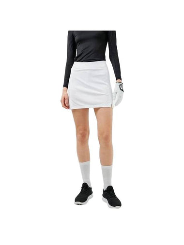 Women's Amelie Golf Mini Skirt White - J.LINDEBERG - BALAAN 1