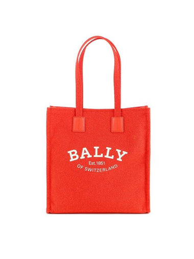 Crystalia Tote Bag Orange - BALLY - BALAAN 1