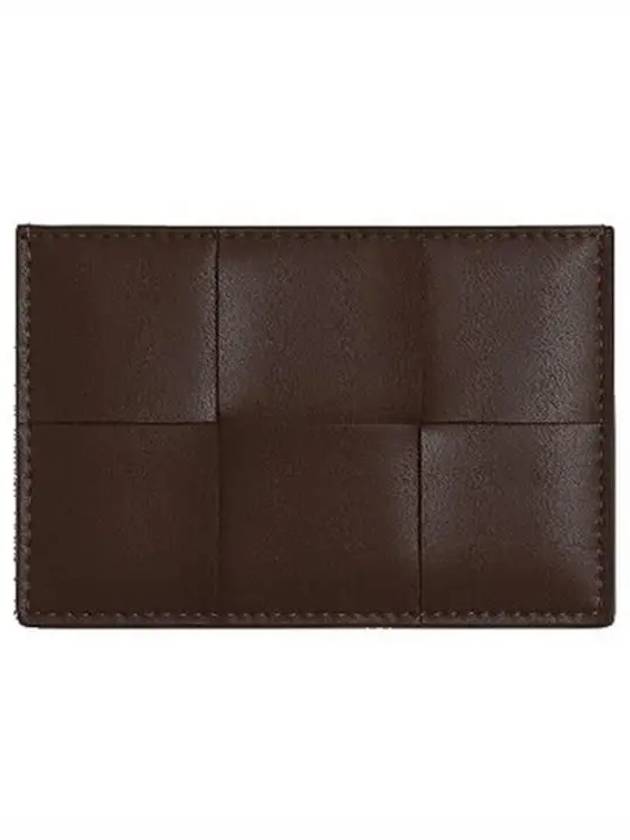 Intrecciato Cassette Card Wallet Light Brown - BOTTEGA VENETA - BALAAN 2