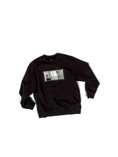 Men's Apartment Sweatshirt Black I1WE01IV - IOEDLE - BALAAN 2