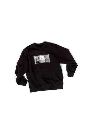 Men's Apartment Sweatshirt Black I1WE01IV - IOEDLE - BALAAN 1