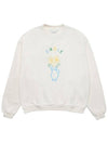 Drold Monsieur Men s Vase Sweatshirt Ivory SW117 CO001 CM - DROLE DE MONSIEUR - BALAAN 1