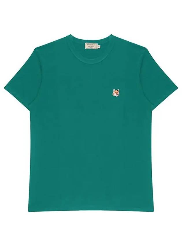 Fox Head Patch Classic Short Sleeve T-Shirt Pine - MAISON KITSUNE - BALAAN 4