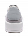 Deck Lace-Up Plimsoll Cool Low-Top Sneakers Grey - ALEXANDER MCQUEEN - BALAAN 5