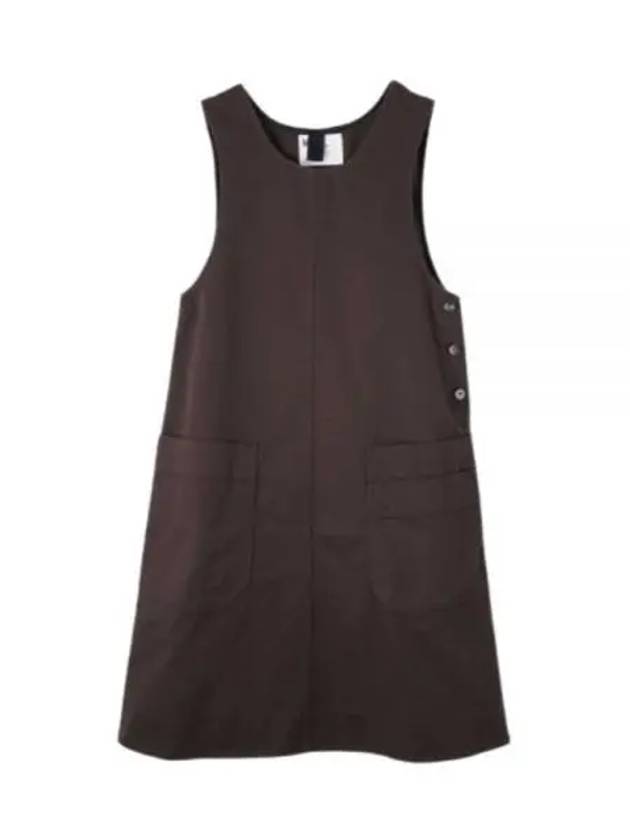 MHL Patch pocket day short dress ebony - MARGARET HOWELL - BALAAN 2