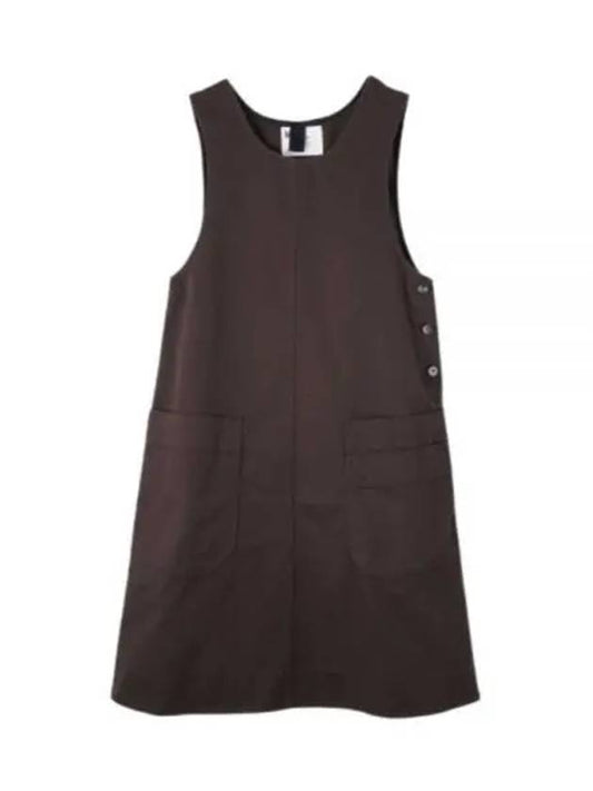 MHL Patch pocket day short dress ebony - MARGARET HOWELL - BALAAN 2