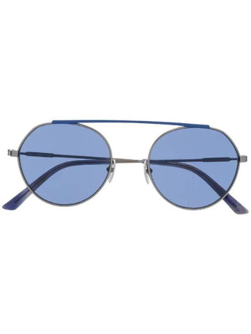 two-tone round frame sunglasses CK19149S - CALVIN KLEIN - BALAAN 1