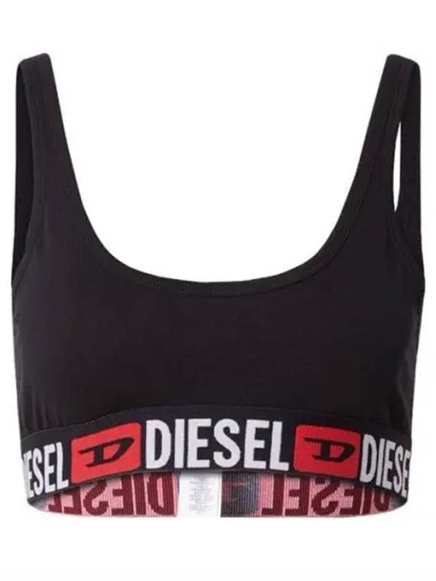 UFSB-Oriba Logo Band Bra Black - DIESEL - BALAAN 2