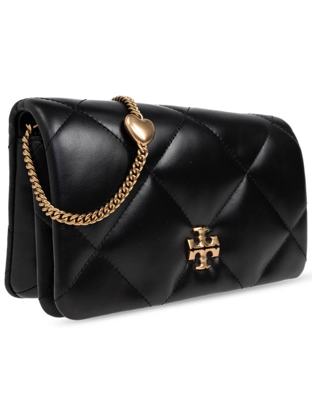 Tory Burch Wallet Kira On A Strap, Women's, Black - TORY BURCH - BALAAN 4