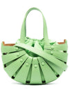 Shell Cut-out Tote Bag Pistachio - BOTTEGA VENETA - BALAAN 3