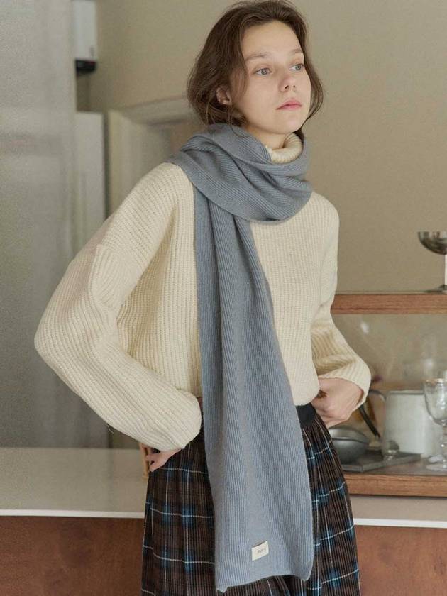 Pullover Crop Knit Turtleneck Ivory - AVANT-G - BALAAN 2