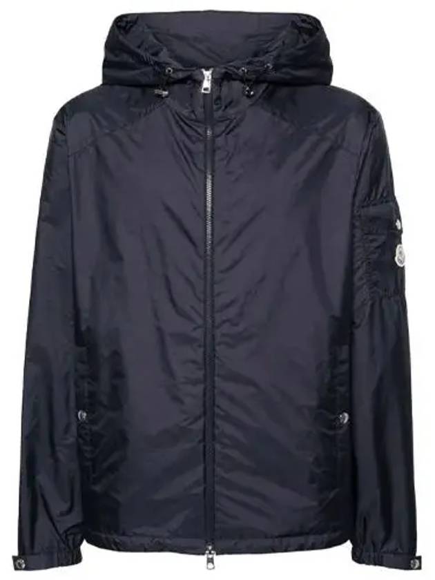 Etiache Rain Hooded Zip Up Blue - MONCLER - BALAAN 2