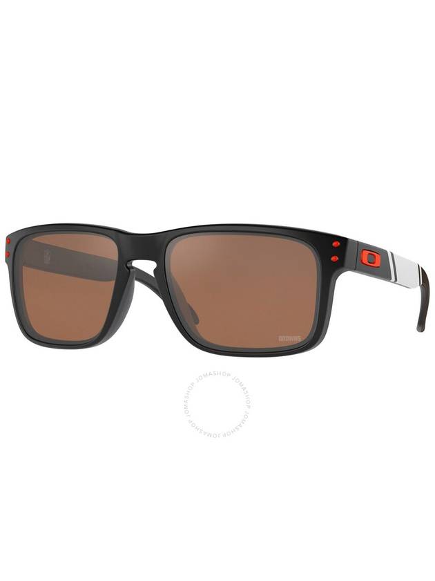 Oakley Holbrook Cleveland Browns Prizm Tungsten Square Men's Sunglasses OO9102 9102Q9 55 - OAKLEY - BALAAN 1