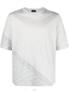 Jersey Short Sleeve T-Shirt Grey - FENDI - BALAAN 6