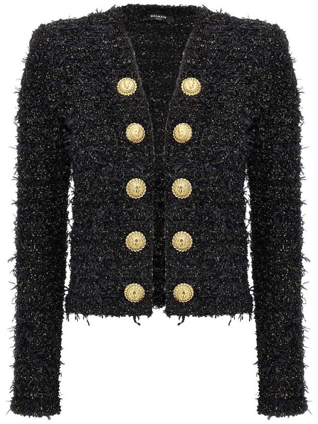 Balmain Lurex Tweed Blazer - BALMAIN - BALAAN 1