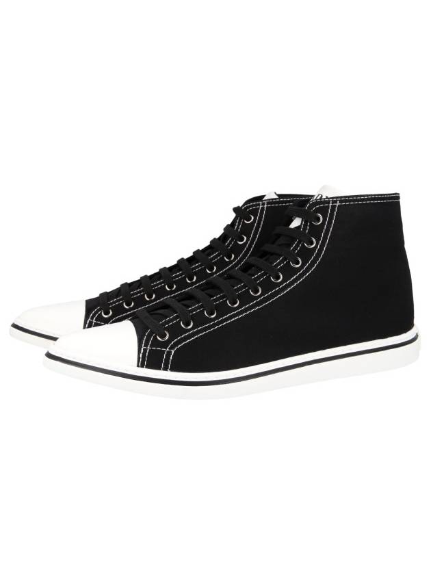 High Top Sneakers Black - PRADA - BALAAN 1