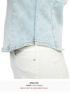 De-Lucy Metal Oval D Logo Denim Sleeveless Light Blue - DIESEL - BALAAN 10