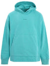 Logo Loose Fit Hoodie Jade Green - ACNE STUDIOS - BALAAN 3