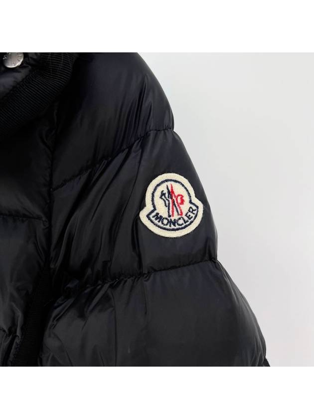 Herminfur Women s Long Padding Black Size 0 - MONCLER - BALAAN 4