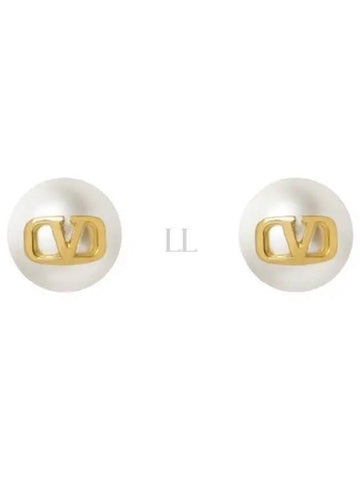 V logo signature women s earrings J0E35UXM 0O3 - VALENTINO - BALAAN 1