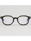 Blue light blocking glasses frame TF6007DB 001 square Asian fit horn rim black - TOM FORD - BALAAN 3