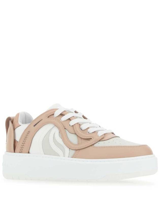 S-Wave 1 Contrast Low Top Sneakers White - STELLA MCCARTNEY - BALAAN 3