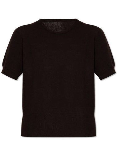 Maison Margiela Wool Top, Women's, Brown - MAISON MARGIELA - BALAAN 1