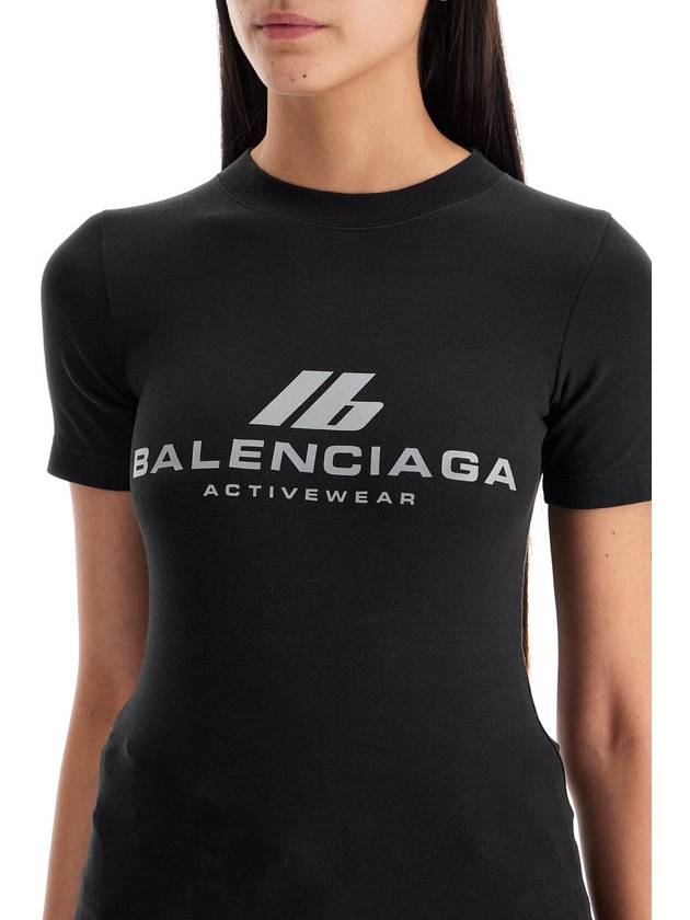 reflective logo t-shirt - BALENCIAGA - BALAAN 4