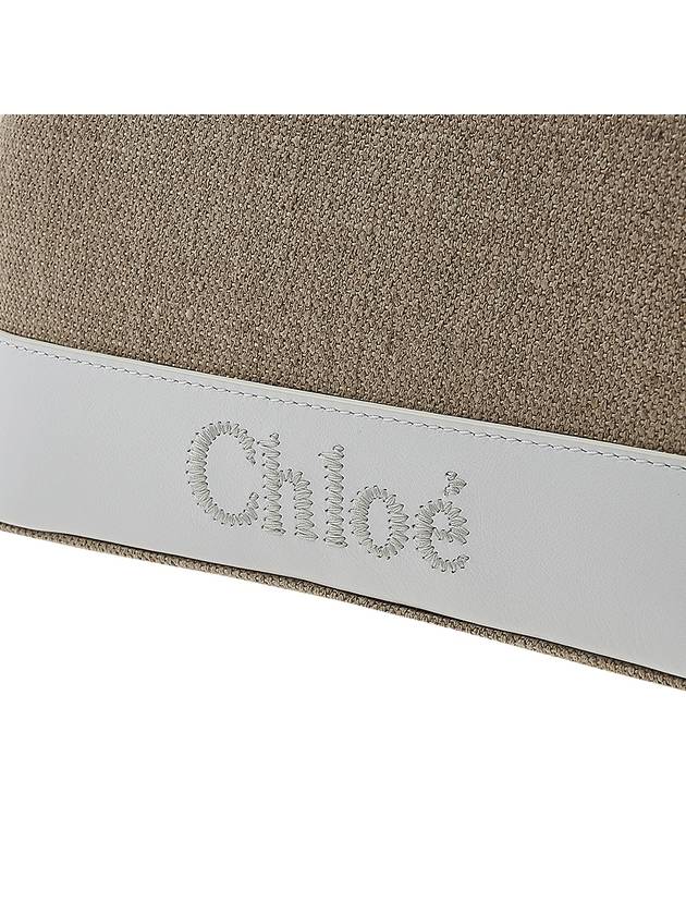 Women's Sense Pouch Bag Beige White - CHLOE - BALAAN 7