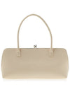 Medium Goji Calf Leather Tote Bag Light Pink - JIL SANDER - BALAAN 4