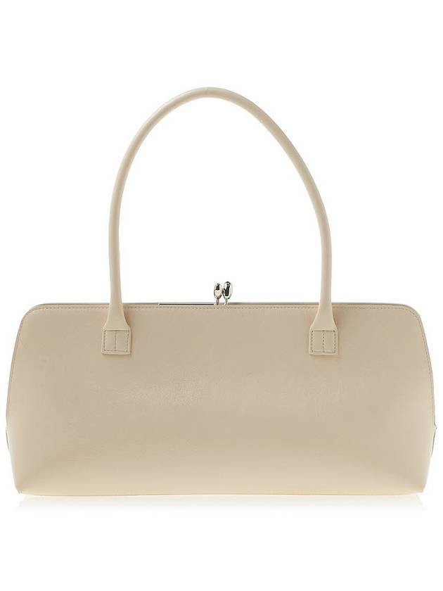 Medium Goji Calf Leather Tote Bag Light Pink - JIL SANDER - BALAAN 4