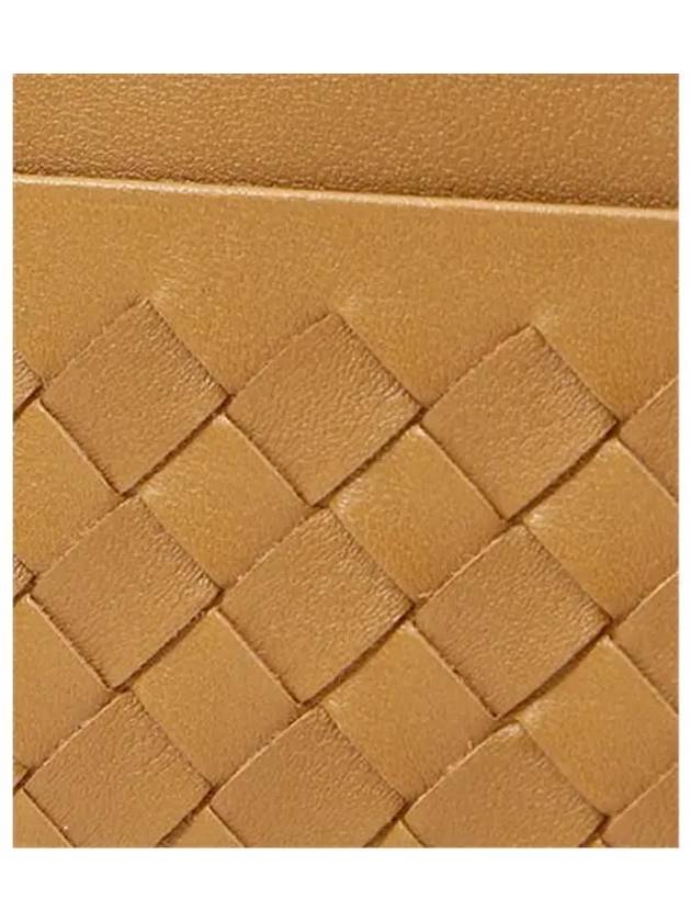 Intrecciato Card Wallet Camel - BOTTEGA VENETA - BALAAN 4