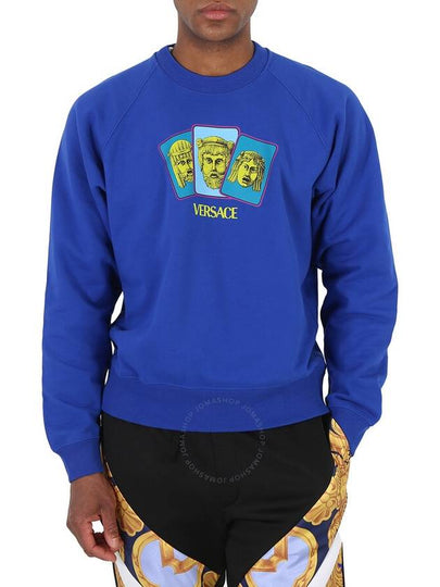 23 ss Sweatshirt The MASKS 10093461A067981UE30 B0040205198 - VERSACE - BALAAN 2