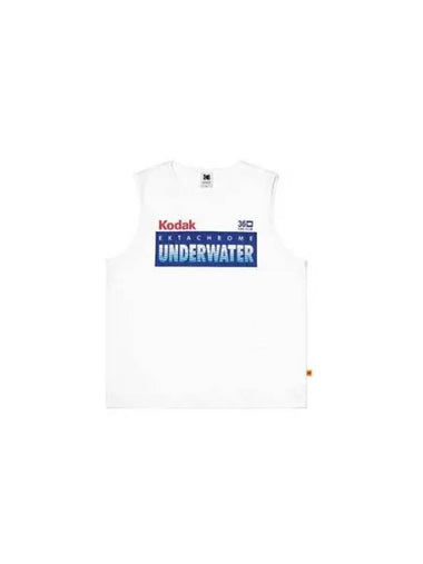 KODAK Apparel summer graphic sleeveless white - KODO - BALAAN 1