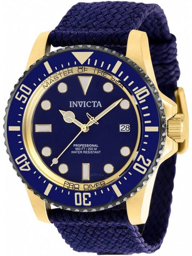 Invicta Pro Diver Automatic Datw Blue Dial Men's Watch 38239 - INVICTA - BALAAN 1