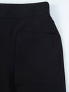 Out Pocket Crop Tapered Pants Black - CALLAITE - BALAAN 3