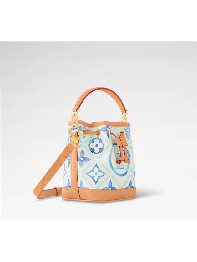 Nano Noe Bucket Bag Blue - LOUIS VUITTON - BALAAN 3