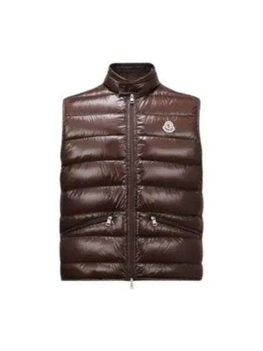 GUI 1A10700 53029 257 Grilled Down Vest - MONCLER - BALAAN 1