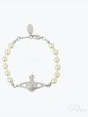 Mini Bas Relief Pearl Bracelet Silver - VIVIENNE WESTWOOD - BALAAN 2