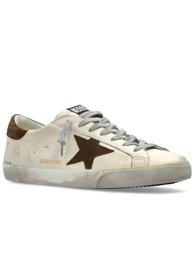 Superstar Low Top Sneakers White Brown - GOLDEN GOOSE - BALAAN 5