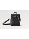 Men's Nano Steamer Cross Bag Black - LOUIS VUITTON - BALAAN 3