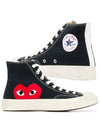 Chuck Taylor High Top Sneakers P1 K112 1 Black - COMME DES GARCONS - BALAAN 3