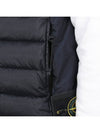 Loom Woven Chambers Recycled Nylon Down TC Vest Navy - STONE ISLAND - BALAAN 9