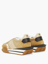 Tom Ford James James Raised Sole Canvas Trainer Beige - TOM FORD - BALAAN 4